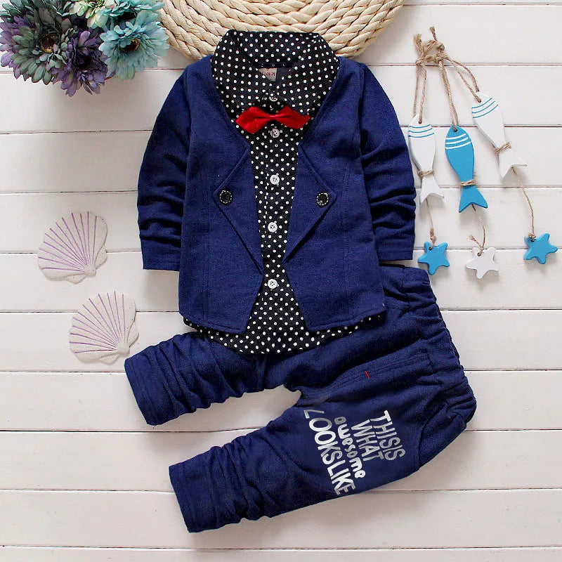 Kid's Gentleman Tracksuit Set