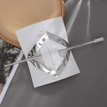 Ensemble de bâtons à cheveux en métal chic