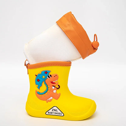 EVA Plush Rain Boots for Kids