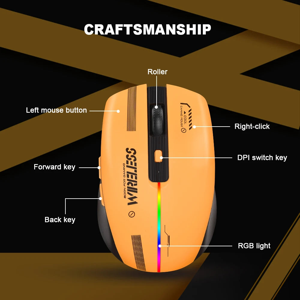 LT-T19 Rechargeable Gaming Mouse