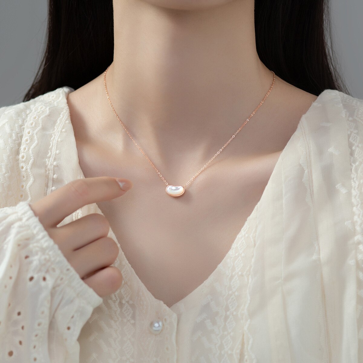 Pearl Pendant Necklace for He