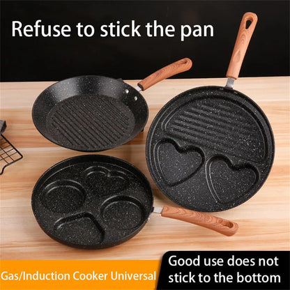 Egg and Pancake Pan Set - Durable Non-Stick Cookware