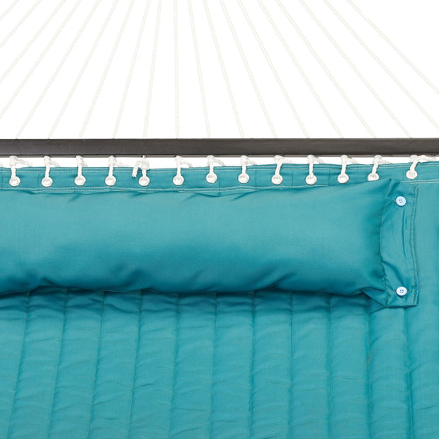 Green Poly Hammock with Pillow