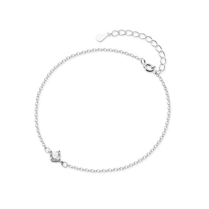 925 Silver CZ Sparkling Bracelet