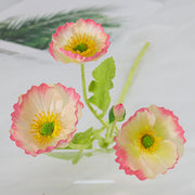 Poppy Silk Flowers - Long Stem for Home