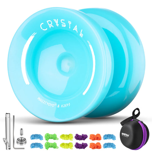 responsive yoyo, unresponsive yoyo, professional yo yo, crystal yoyo, trick yo yo, k2 crystal yoyo