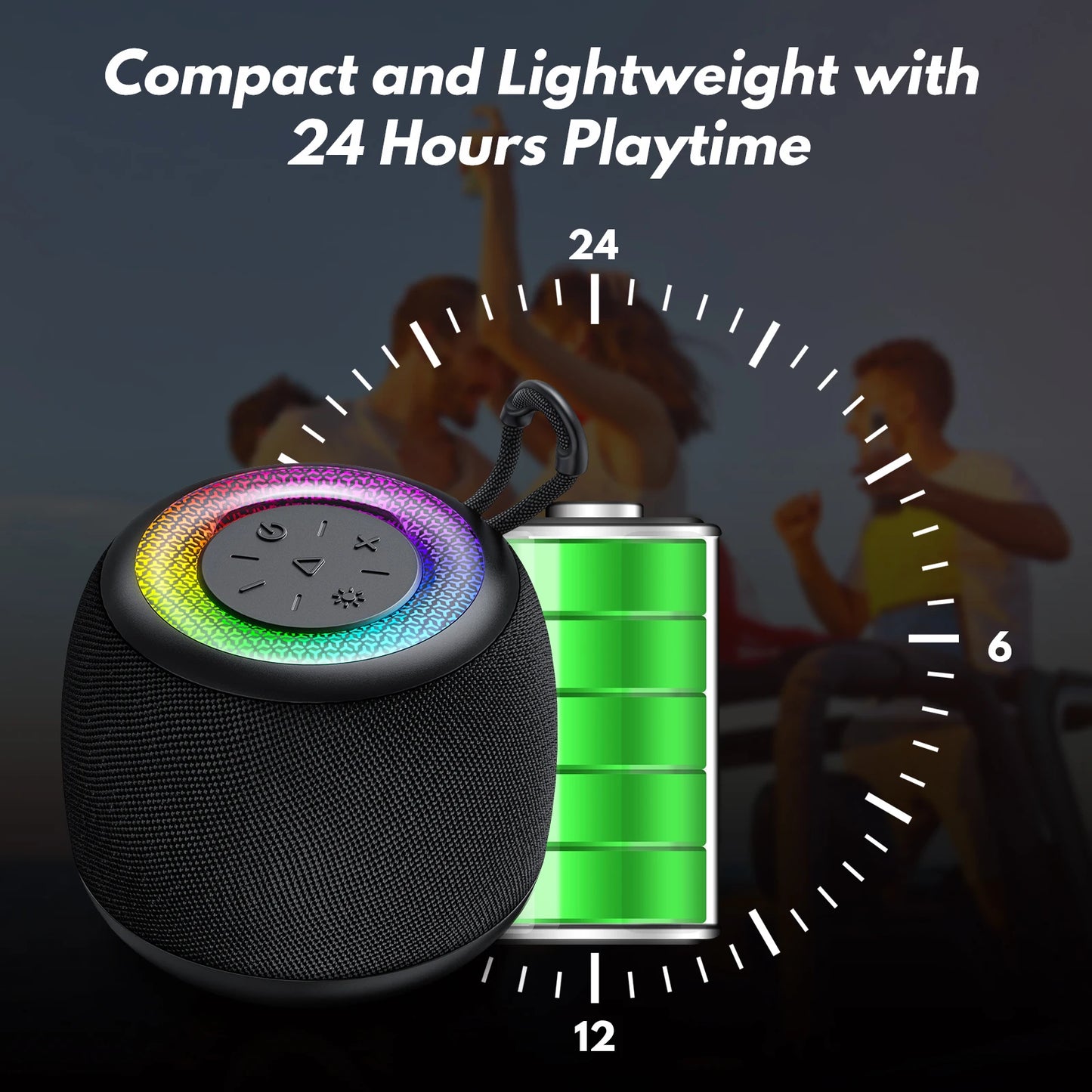 Portable Outdoor Bluetooth Speaker