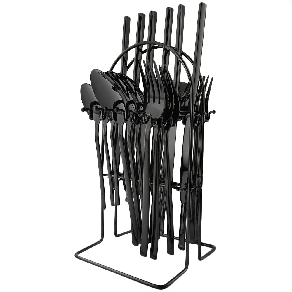 Ensemble de vaisselle étoile en acier inoxydable