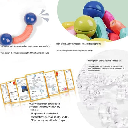 Magnetstab-Bausteine ​​für Kinder