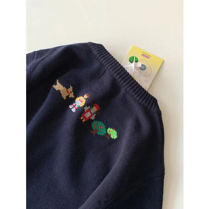 Baby Girl Boy Knitted Long Sleeve Winter Sweater