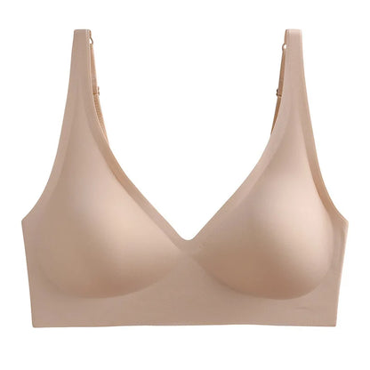 Women's Adjustable Seamless Wireless Push Up Bra