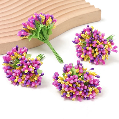 Mini Fake Flowers for Home Decor