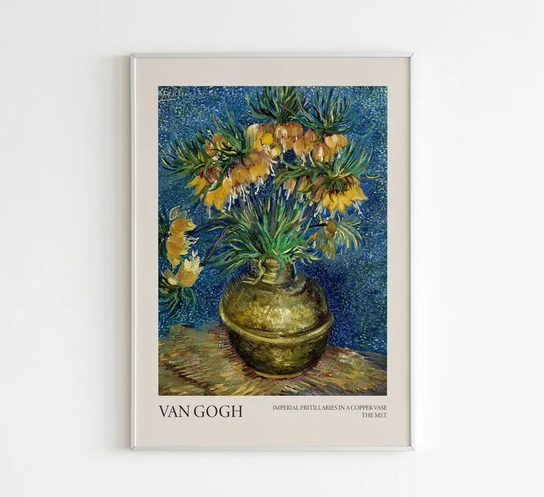 Notizblock mit Gemälden von Monet und Van Gogh – nicht klebender Notizaufkleber