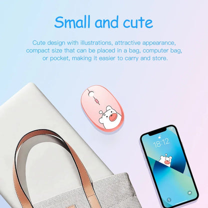 Cute & Silent MM5 Wireless Mouse