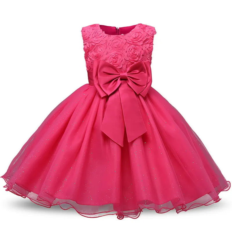 Princess Girl Dress Wedding Birthday Party Frocks