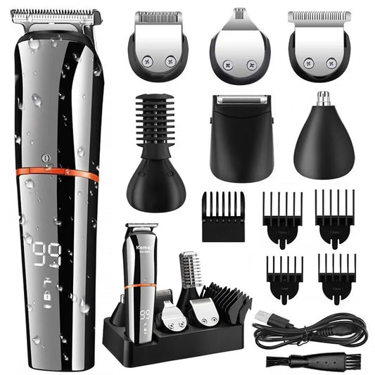 11-in-1 Rechargeable Multi Hair Trimmer for Men