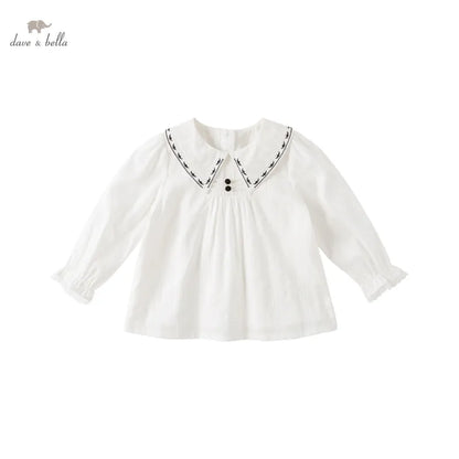 Baby Girls' 100% Cotton Blouse for Spring