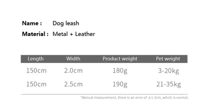 Stylish PU Leather Dog Harness for Walks