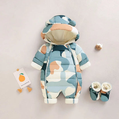 Cozy Infant Down Cotton Overall