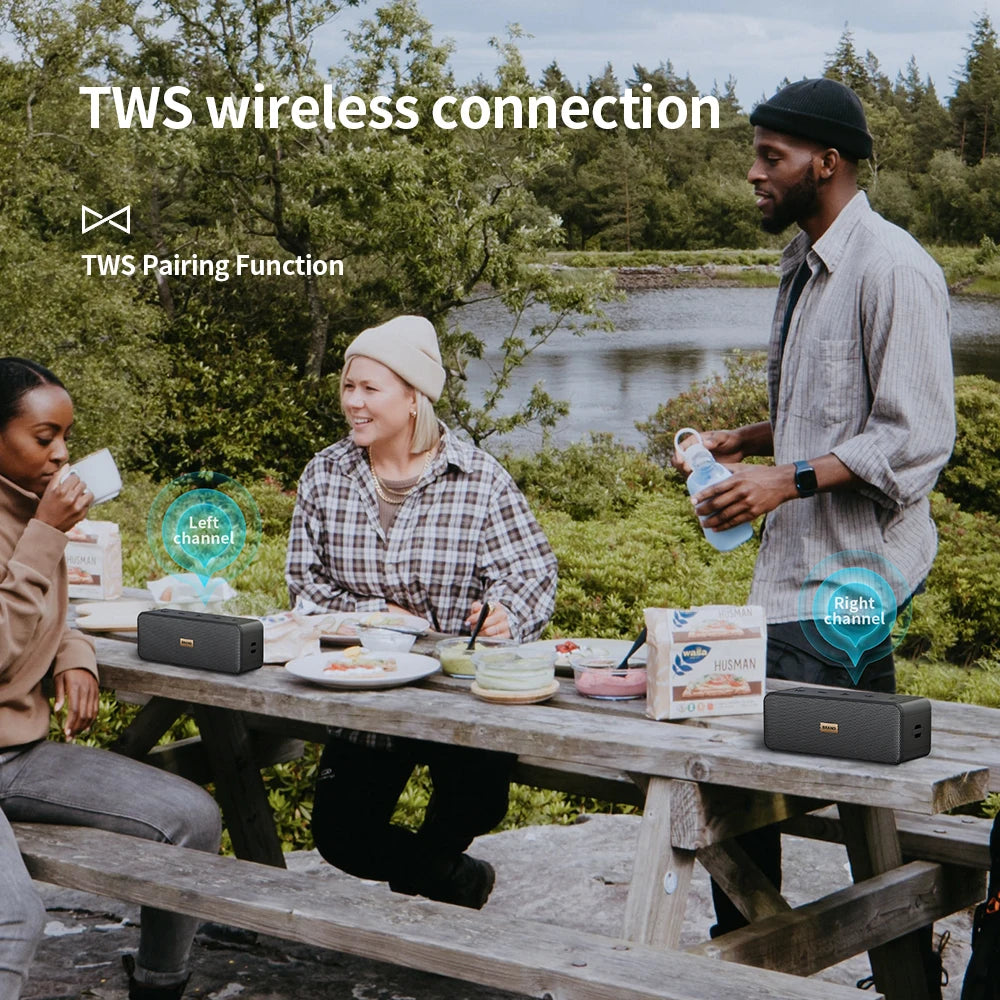 M5 Bluetooth Speaker 40W Bluetooth 5.3 Wireless Speakers