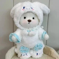 Ensemble poupée et vêtements en peluche Little Bear