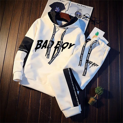 Trainingsanzug-Set aus Kapuzenpullover und Jogginghose für Herren