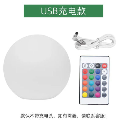 Lumières de boule de jardin LED télécommandées - Décoration extérieure