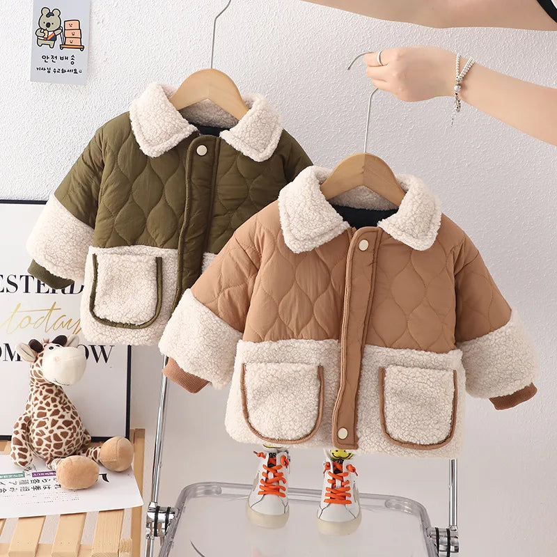 Manteau et veste pour bébé fille