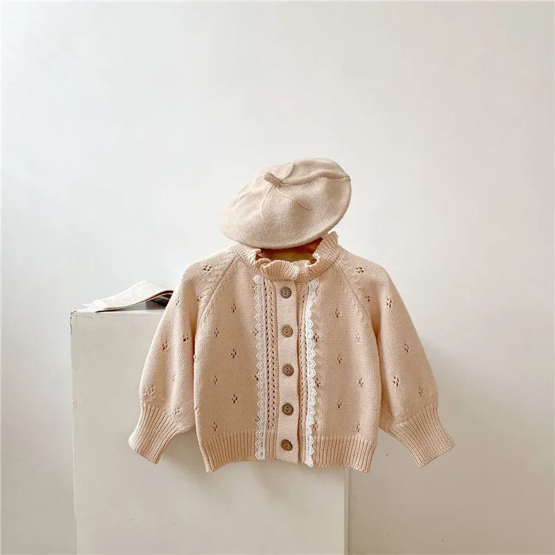 Autumn Baby Girl's Lace Cardigan