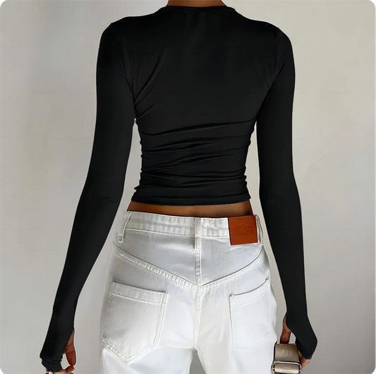 Y2K Long Sleeve Slim T-Shirts