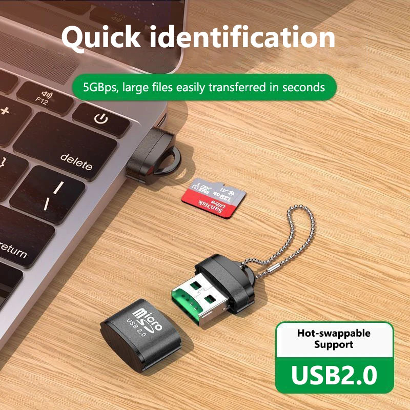 Olaf USB 2.0 Micro SD Card Reader