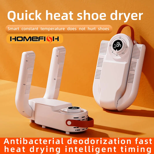 Q1 Intelligent Timer Shoe Dryer Adjustable Quick-Drying Deodorizing Sterilizing Household Shoe Warmer Heater