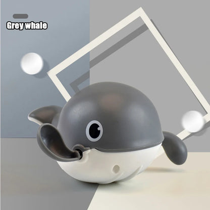 Clockwork Turtle and Whale Bath Toys for Kids