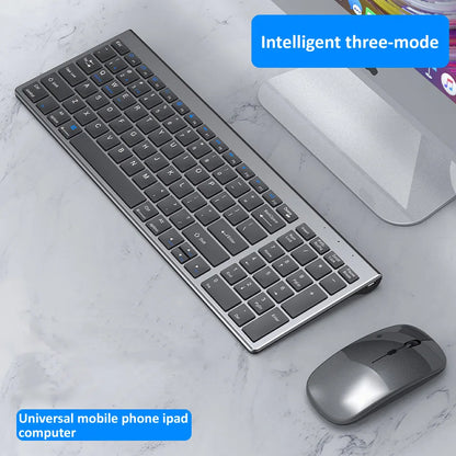 Rechargeable Wireless Keyboard and Mouse