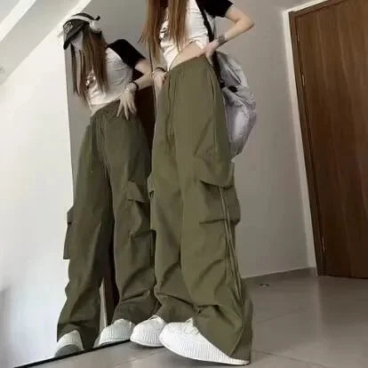 High Waist Cargo Pants