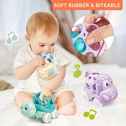 Ensemble de jouets de voiture de course Montessori