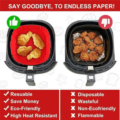 Silicone  Tray for Air Fryer Oven