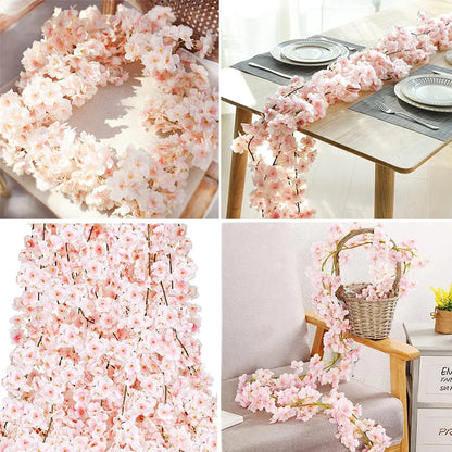Silk Cherry Blossom Sakura Garland Home & Party Decoration