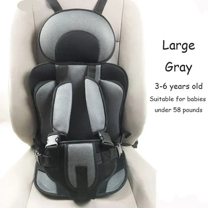 Coussin de siège de voiture respirant pour enfants - Siège de sécurité réglable