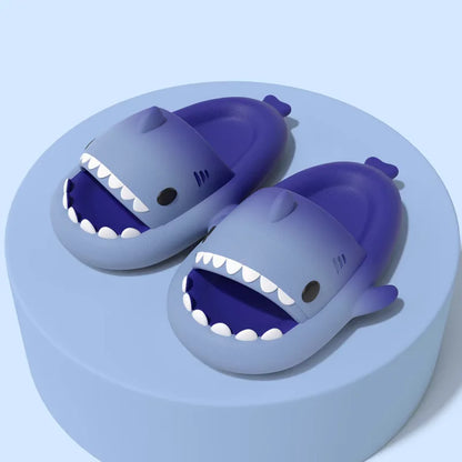 Shark-Hausschuhe, rutschfeste, einfarbige EVA-Schuhe