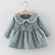 Cartoon Knit Baby Dress