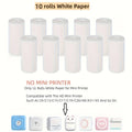 10 Rolls White