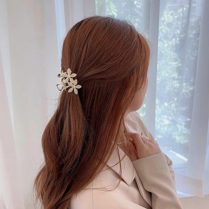 Pearl Bow-Knot Hairpin-Chic Hair Accessory