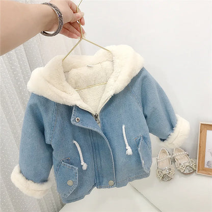 Kids' Jacket with Rabbit Ear Hood