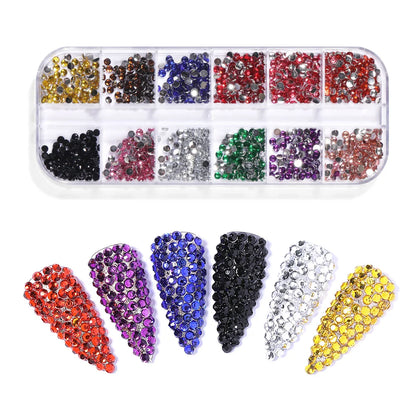 Ensemble de manucure avec kit de paillettes pour ongles et accessoires