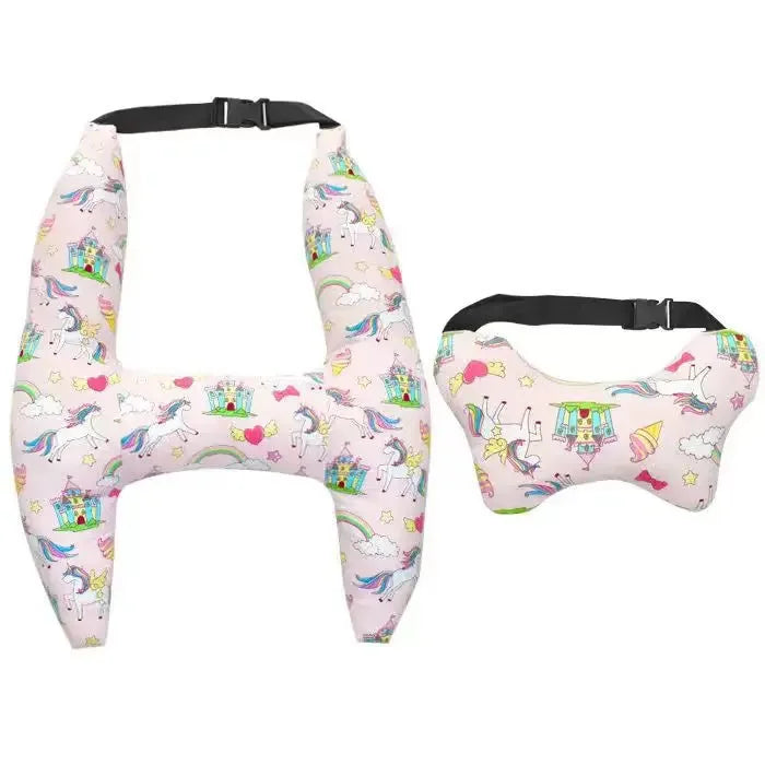 Coussin de soutien du cou pour enfant à motif animal mignon