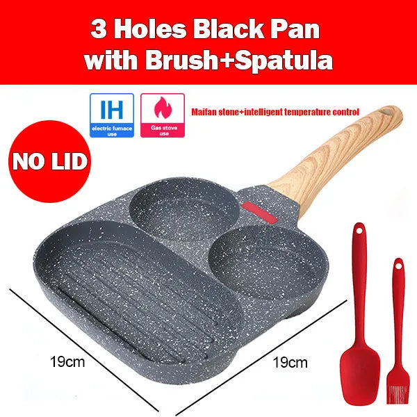 4-Hole Non-Stick Breakfast Pan