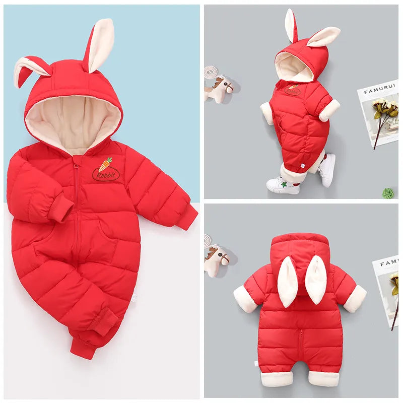 Fashion Winter Thicken Children Snowsuit