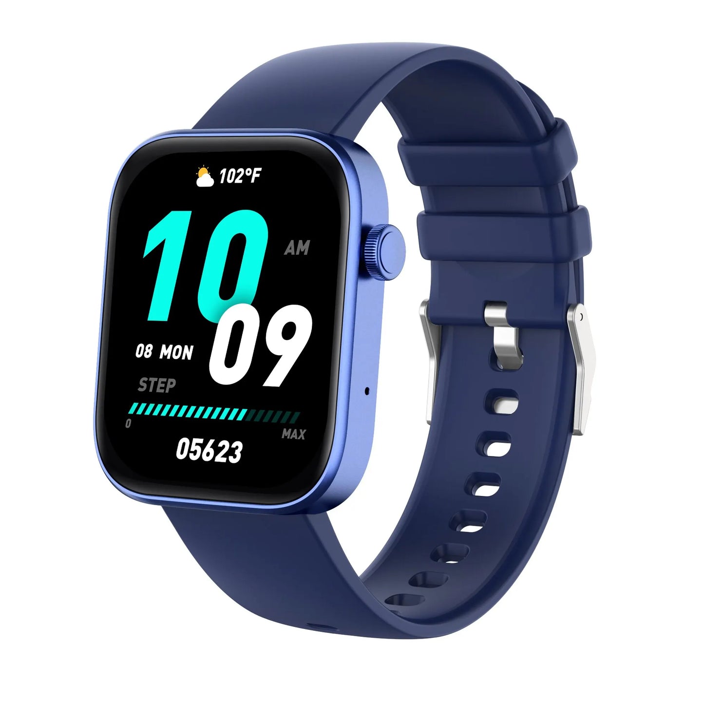 Unisex P71 Smartwatch with Voice Calling, Health Monitoring, IP68 Waterproof, Smart Notifications, and Voice Assistant