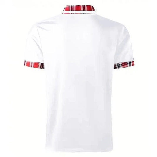 T-shirts respirants à manches courtes et col polo pour homme